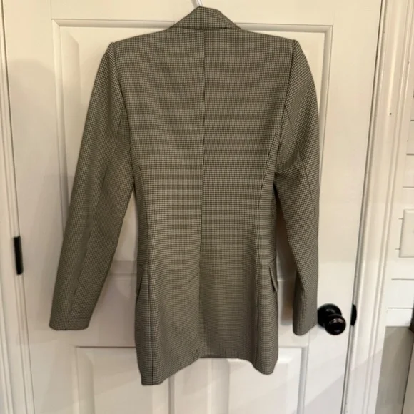 Zara Double Breasted Oversized Blazer 45328 - Picture 7 of 9